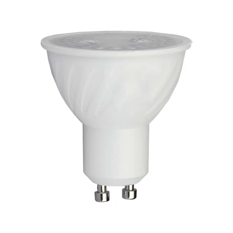 LED Spotlight SAMSUNG CHIP - GU10 6W Ripple Plastic 10°D 4000K
