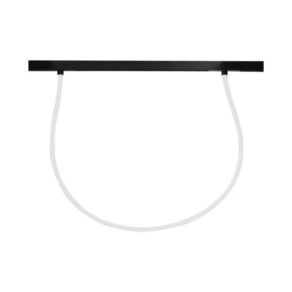 23W LED Magnetic Track Light Flexible Tube 2M CCT: 3000K Dimmable Black Body