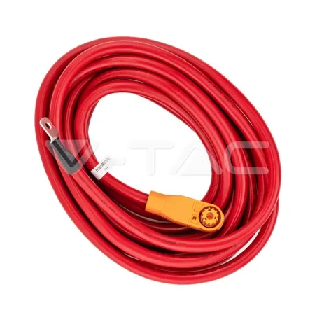 Cavo 4AWG 5m per Collegamento Polo Positivo HV BOX - Inverter