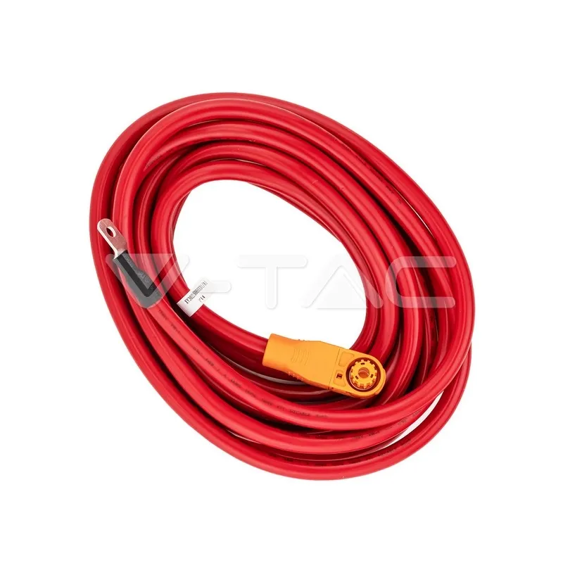 Cavo 4AWG 5m per Collegamento Polo Positivo HV BOX - Inverter