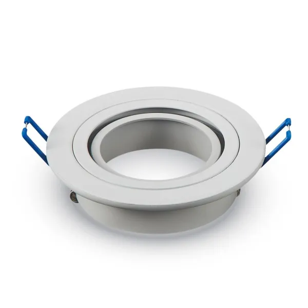 1*GU10 Fitting Round White