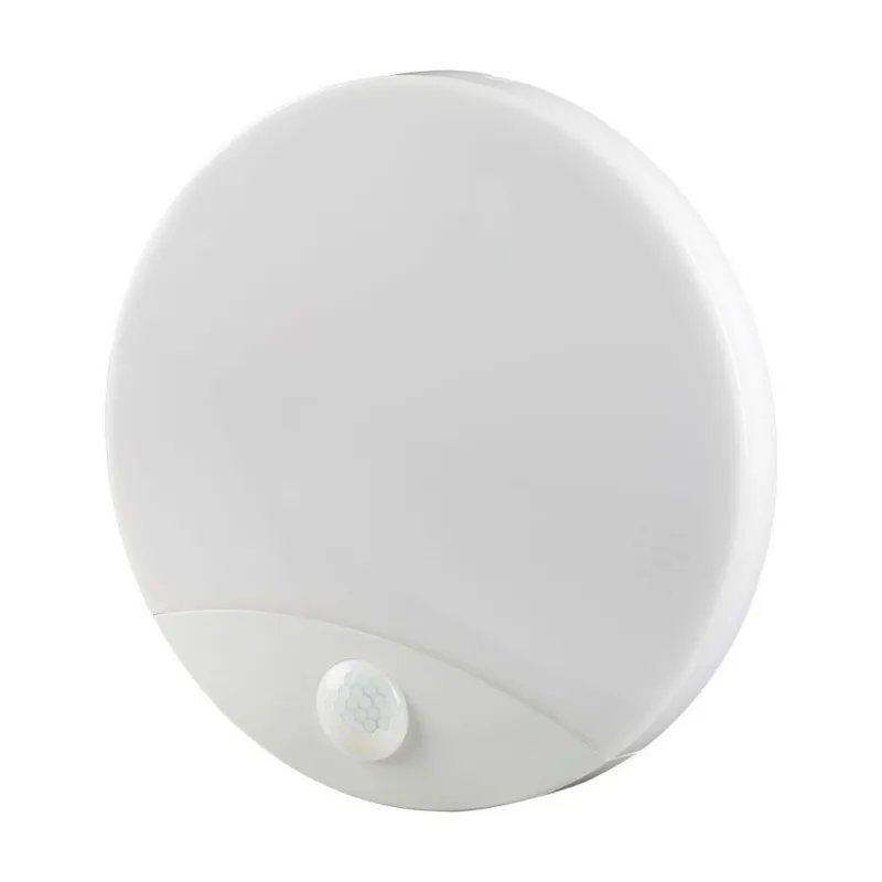 15W LED PIR Sensor Lamp SAMSUNG CHIP 3IN1 Round White Body IP44