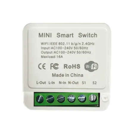 Mini On Line Switch 2 Gang