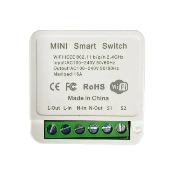 Mini On Line Switch 2 Gang