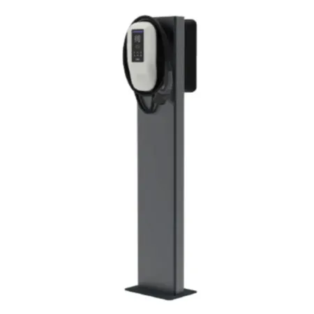 Supporto da Terra in Acciaio per 1 o 2 Wallbox Stazioni di Ricarica, compatibile con Dazebox C, Dazebox Home T e Home S