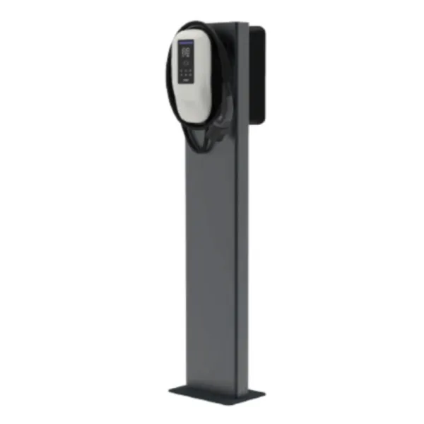 Supporto da Terra in Acciaio per 1 o 2 Wallbox Stazioni di Ricarica, compatibile con Dazebox C, Dazebox Home T e Home S