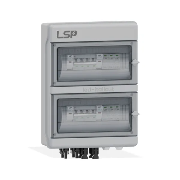 Quadro di Campo DC 2/2 MPPT 1000VDC 16A 12 Moduli LSP IP65
