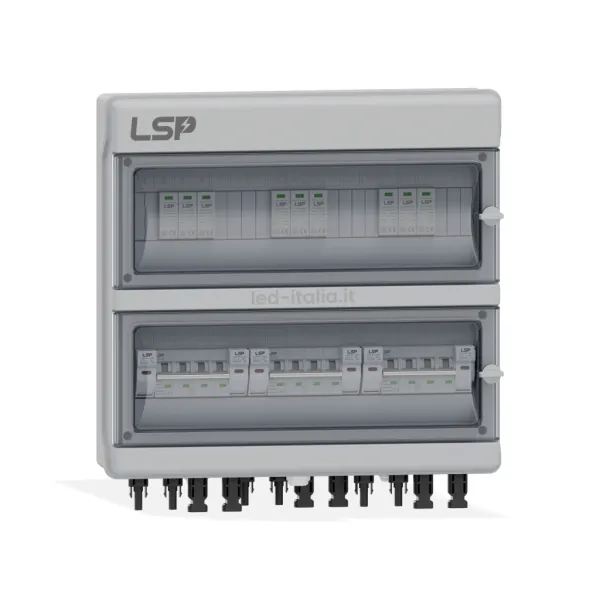 Quadro di Campo DC 3/3 MPPT 1000VDC 16A 18 Moduli LSP IP65