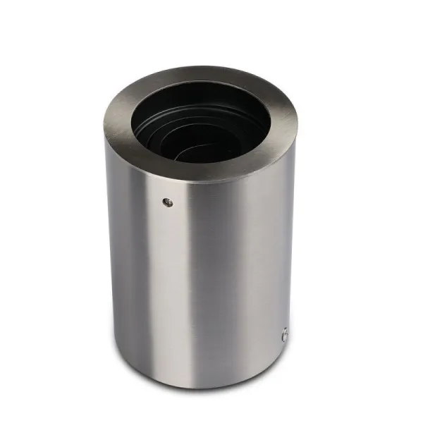 GU10 Fitting Surface Round Satin Nickle