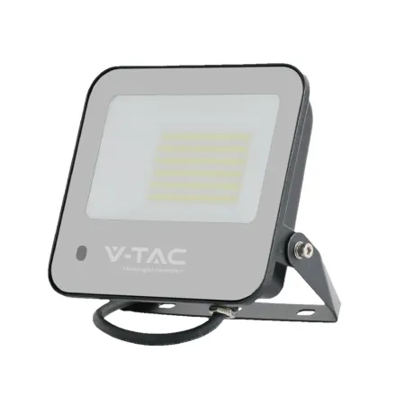 50W Floodlight RGB+White Frosted Glass Black Body With Controler IP65