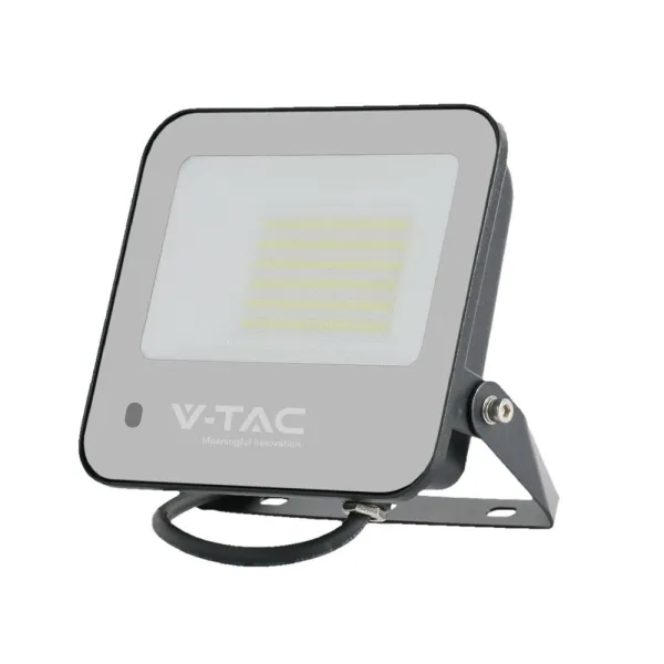 50W Floodlight RGB+White Frosted Glass Black Body With Controler IP65