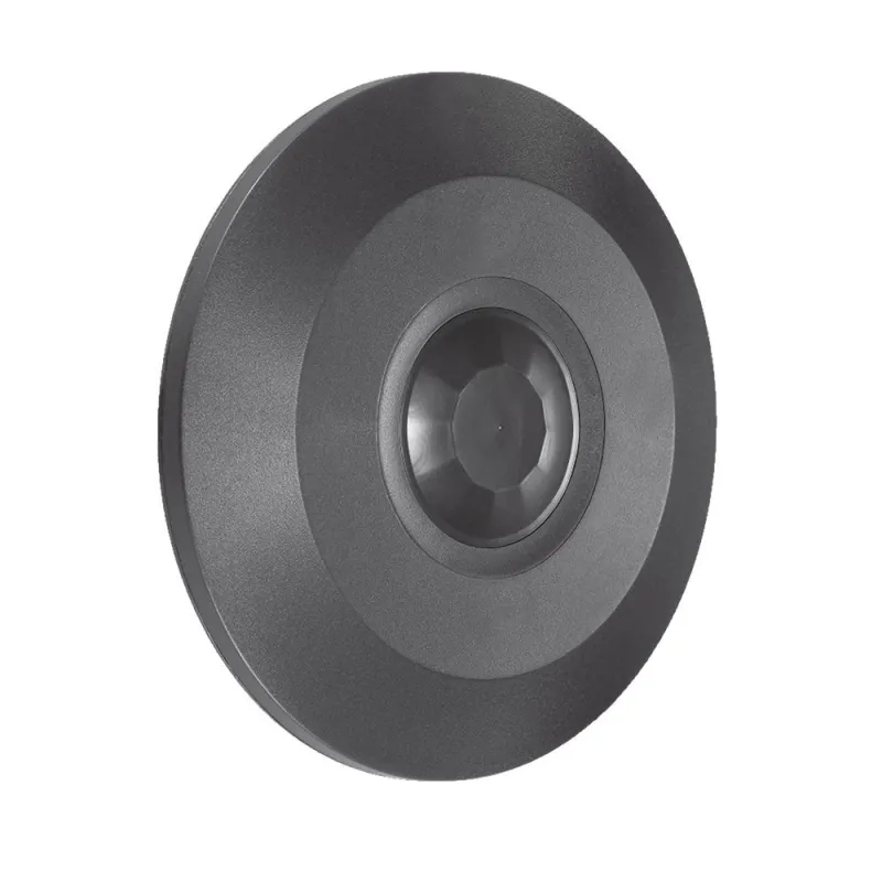 PIR Ceiling Sensor Flat Full Black