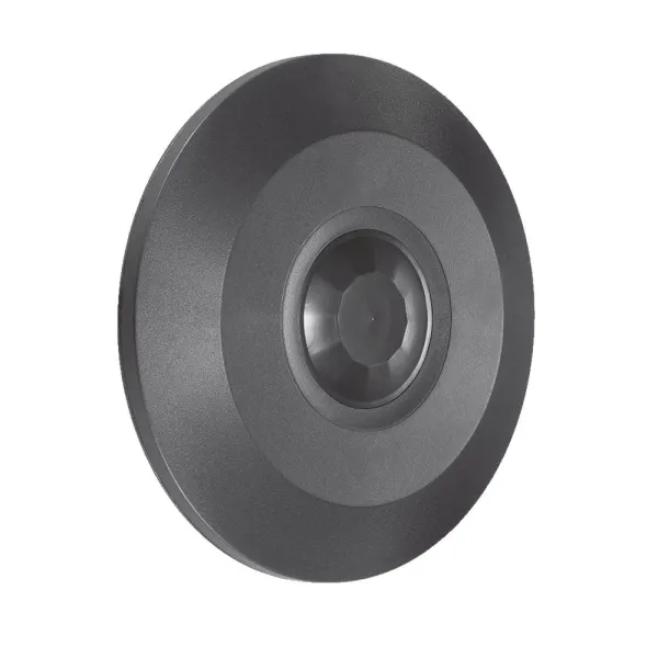 PIR Ceiling Sensor Flat Full Black