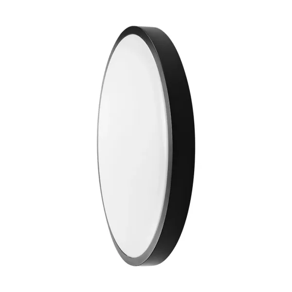 36W LED Dome Light With Sensor SAMSUNG Chip 4000K Square White Frame IP44