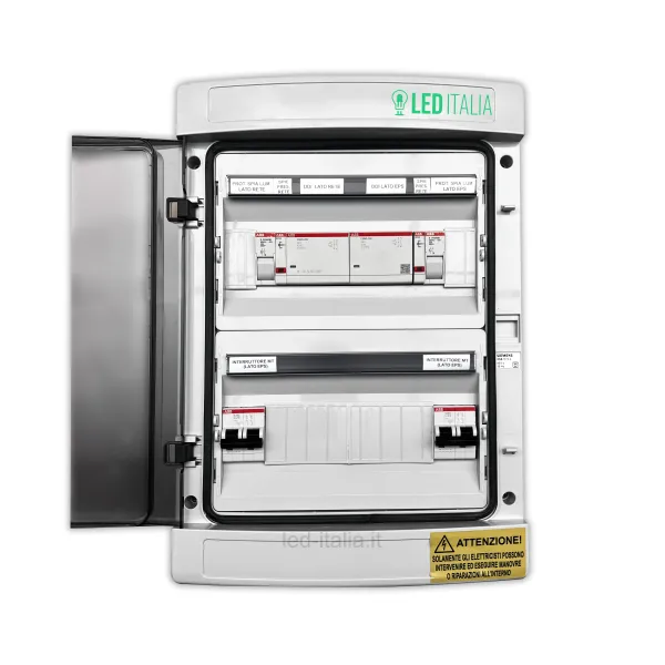 Quadro di Commutazione Automatico Monofase Rete/Carico fino a 5kW IP65