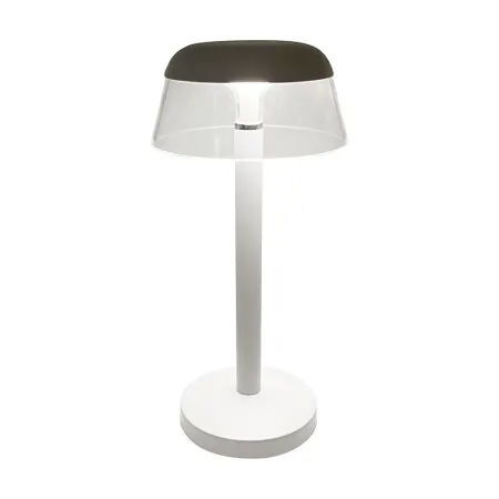 3W LED RECHARGEABLE TABLE LAMP 130x285MM 3IN1 DIMMABLE WHITE BODY