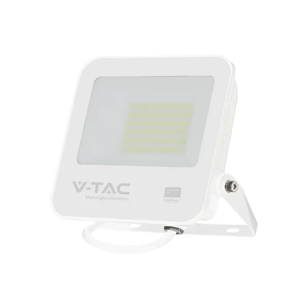 50W LED FLOODLIGHT SAMSUNG CHIP 4000K WHITE BODY GREY FROSTED GLASS IP65