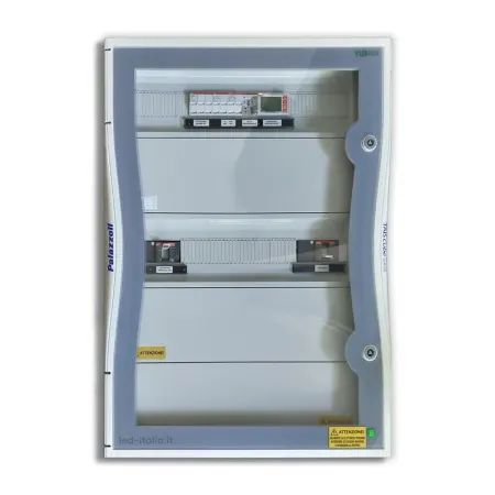 Quadro AC Trifase 100kW 160A 400V 140 Moduli Differenziale Tarabile + SPI CEI 0-21 ABB / DEHN IP65