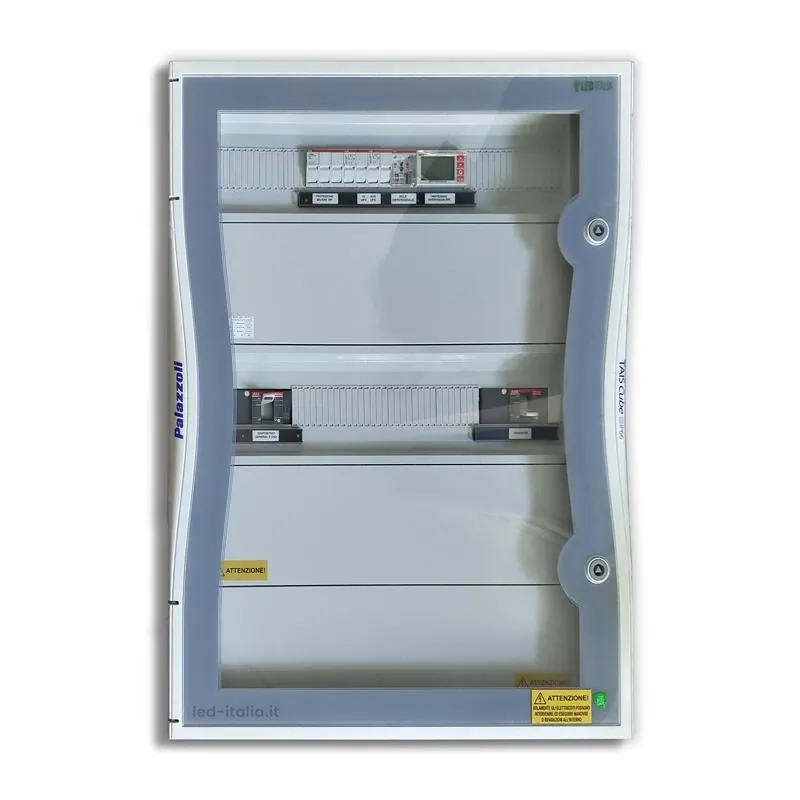 Quadro AC Trifase 100kW 160A 400V 140 Moduli Differenziale Tarabile + SPI CEI 0-21 ABB / DEHN IP65
