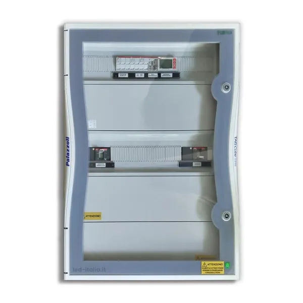 Quadro AC Trifase 100kW 160A 400V 140 Moduli Differenziale Tarabile + SPI CEI 0-21 ABB / DEHN IP65