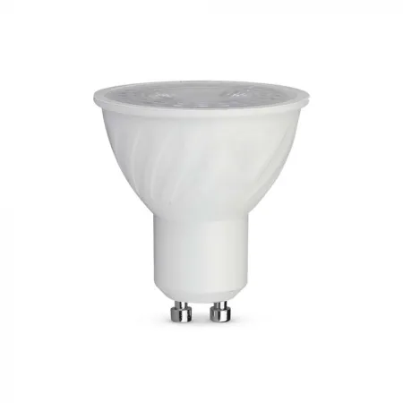 Faretto LED GU10 6W 38° Copertura Trasparente 3000K
