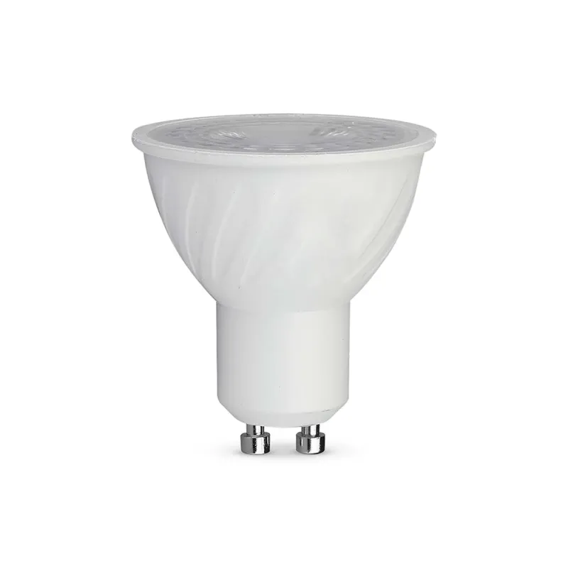 Faretto LED GU10 6W 38° Copertura Trasparente 6500K