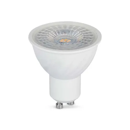 Faretto LED GU10 6W 110° Copertura Trasparente 3000K Dimmerabile
