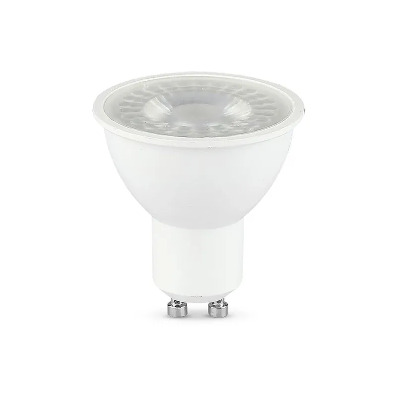 Faretto LED GU10 7,5W 110° Copertura Trasparente 4000K