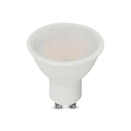 Faretto LED GU10 10W 100° Copertura Satinata 6500K