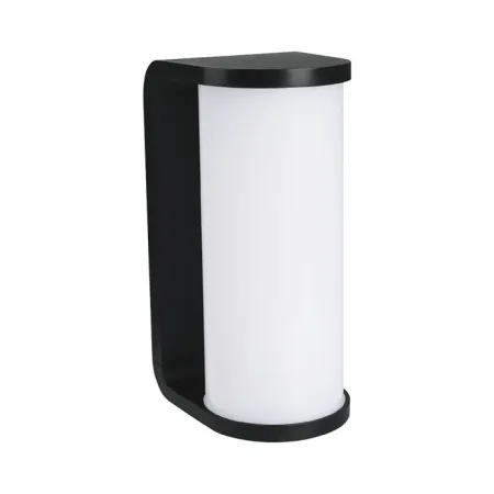 Applique LED da Esterno 12W Cilindrica Nera | Energy Clever