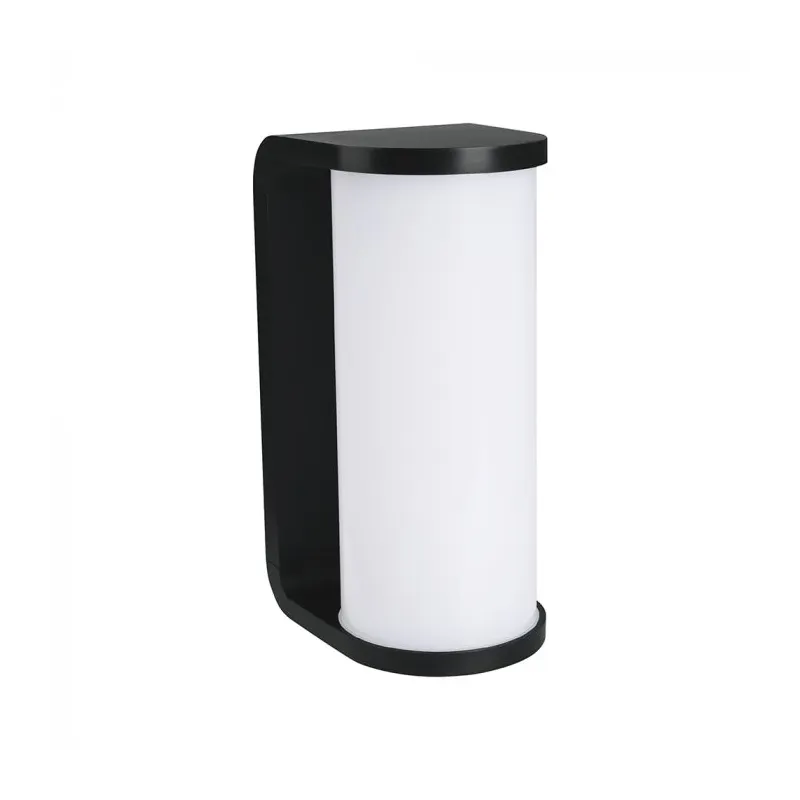 Applique LED da Esterno 12W Cilindrica Nera | Energy Clever