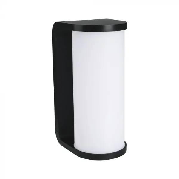 Applique LED da Esterno 12W Cilindrica Nera | Energy Clever