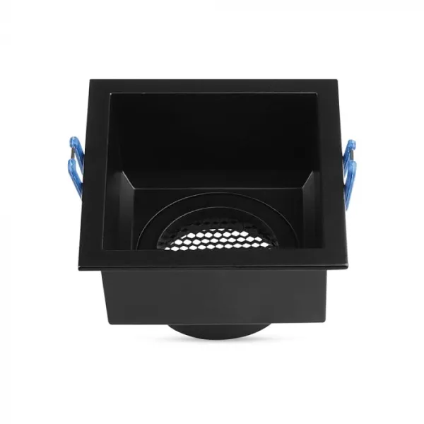 GU10 Fitting Square Aluminum Body Deep Anti Glare Black Body With Hoyne Comb