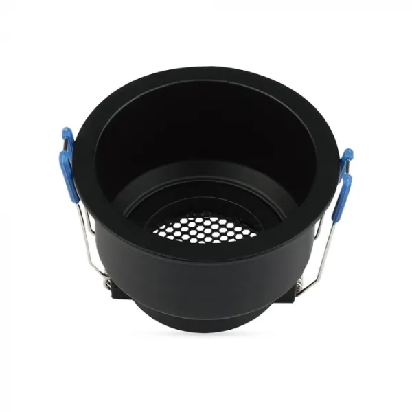 GU10 Fitting Round Aluminum Body Deep Anti Glare Black Body With Hoyne Comb