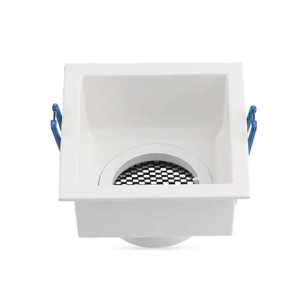 GU10 Fitting Square Aluminum Body Deep Anti Glare White Body With Hoyne Comb