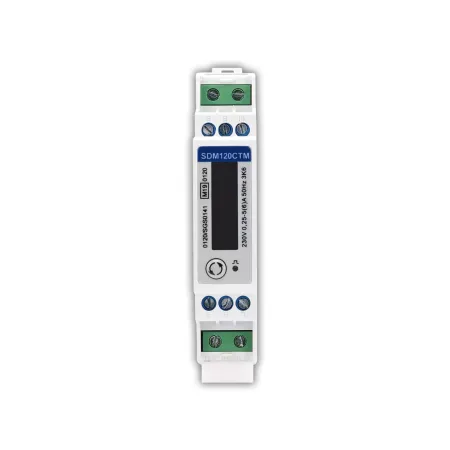 Meter Monofase Eastron con CT Esterno e RS485 Modbus, Contatore Bidirezionale per Sistemi Fotovoltaici con Inverter Deye e Solis