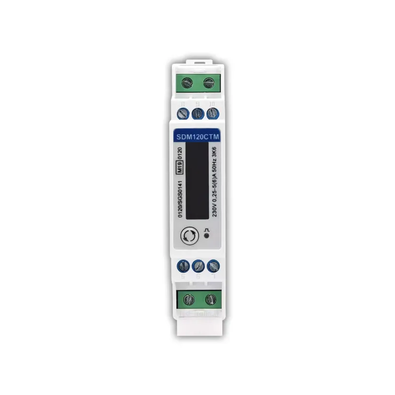 Meter Monofase Eastron con CT Esterno e RS485 Modbus, Contatore Bidirezionale per Sistemi Fotovoltaici con Inverter Deye e Solis