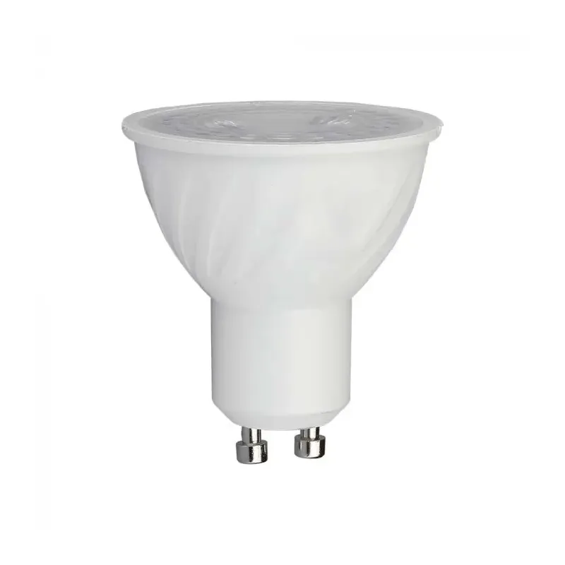 6W GU10 RIPPLE PLASTIC SPOTLIGHT-LED BY CREE-3000K 38'D DIMMABLE