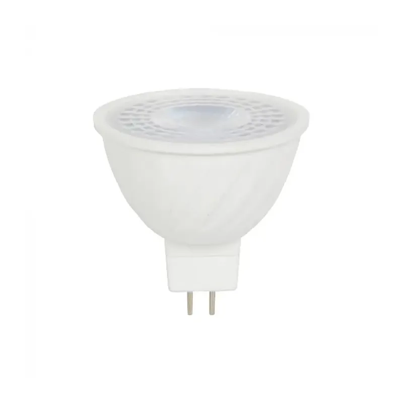 6W MR16 RIPPLE PLASTIC SPOTLIGHT 3000K 110'D