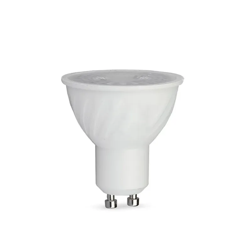 6W GU10 RIPPLE PLASTIC SPOTLIGHT WITH CREE CHIP 3000K 110'D 6YRS WARRANTY