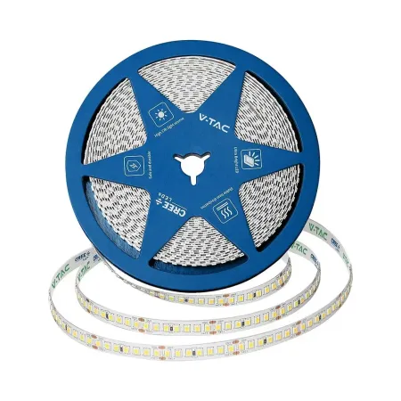 168 12W LED STRIP LIGHT WITH CREE CHIP 4000K IP20 24V 8MM DOUBLE PCB