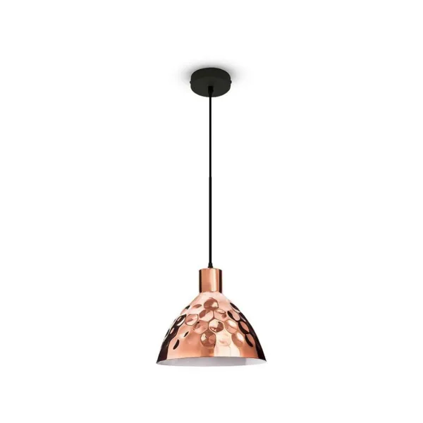 Rose Gold Pendant Light Holder D:220mm