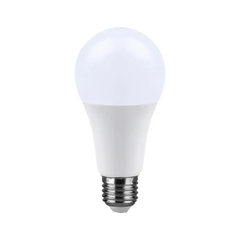 15W A65 LED PLASTIC BULB WITH CREE CHIP 6500K E27 200'D 6YRS WARRANTY