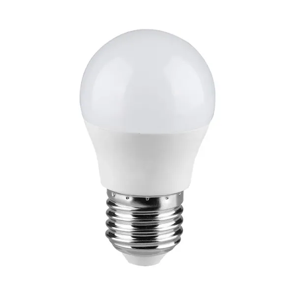 6.5W G45 PLASTIC BULB WITH CREE CHIP 4000K E27 6YRS WARRANTY