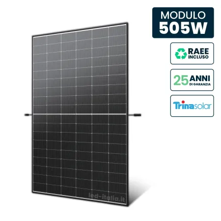 Pannello Solare 505W Trina Vertex S | Energy Clever