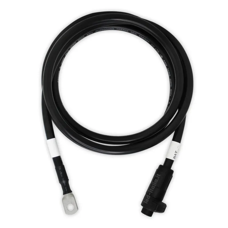 Cable Line 2M 5.12kWh And 10.24kWh Black