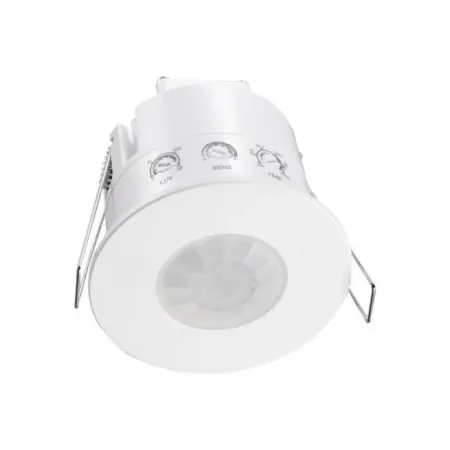 REAL PIR PRESENCE SENSOR RECESSED MOUNT - WHITE BODY