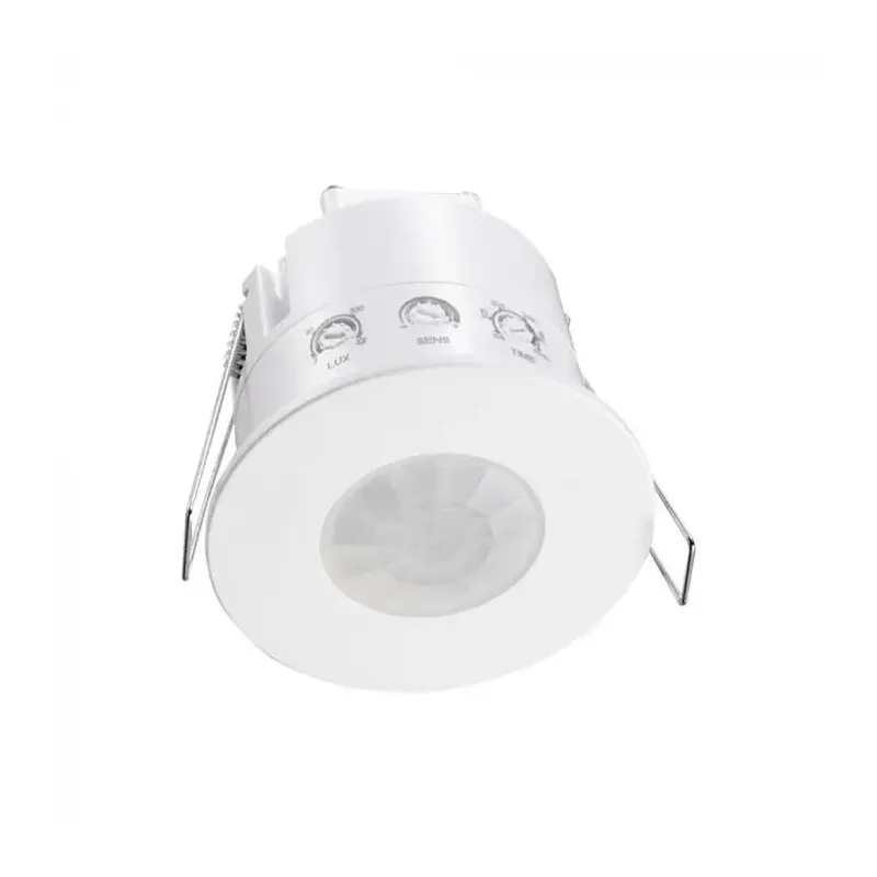 REAL PIR PRESENCE SENSOR RECESSED MOUNT - WHITE BODY