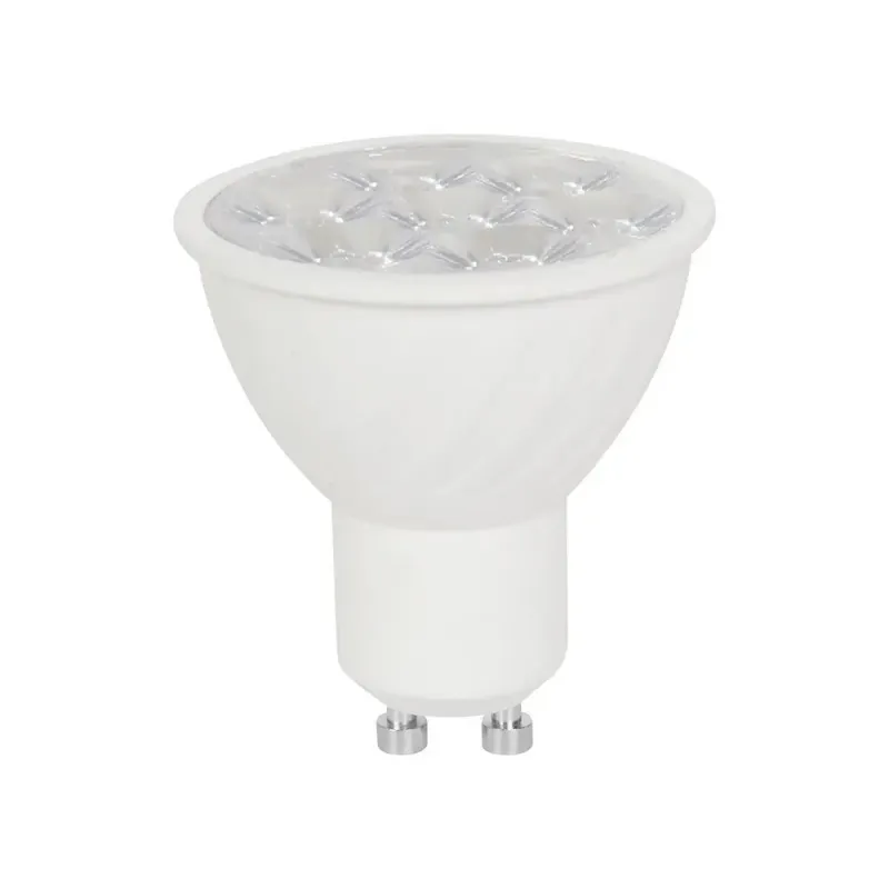 6W GU10 RIPPLE PLASTIC SPOTLIGHT COLORCODE:3000K 10'D