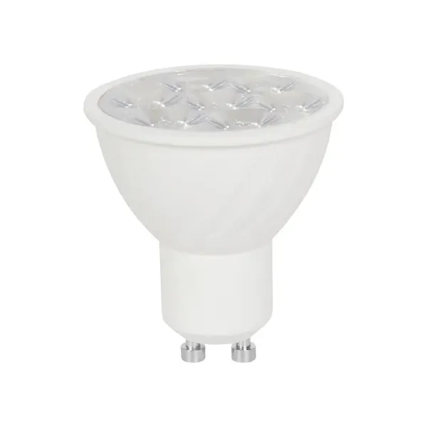 6W GU10 RIPPLE PLASTIC SPOTLIGHT COLORCODE:3000K 10'D